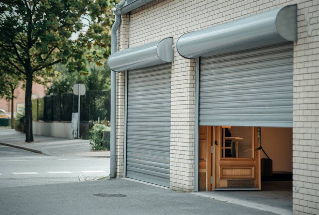 Menuiserie extérieure Montauban _ porte de garage sectionnelle posée chez un particulier