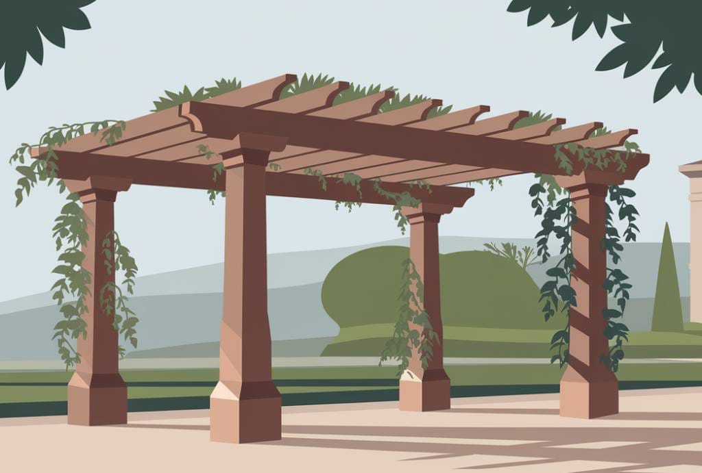 Pergola à Montauban installée par artisan menuisier RGE