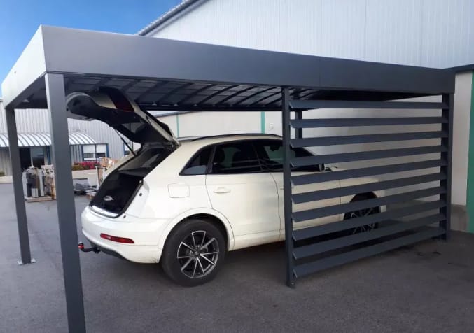 Projet de carport à Montauban réalisé par un artisan local